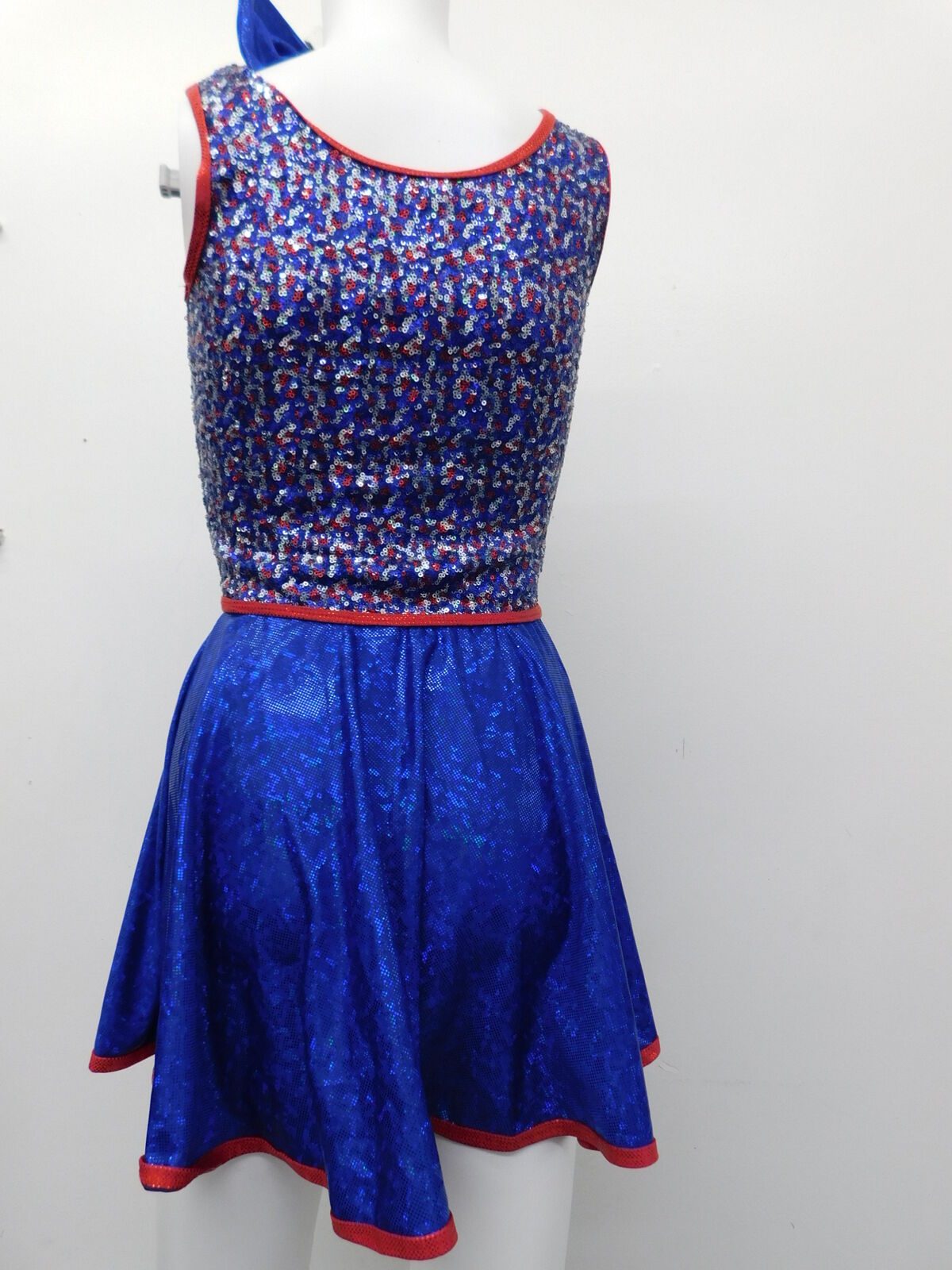 Pre-Owned Costume Body Wrappers  PMAD19 XS Adult Royal Blue  Jazz