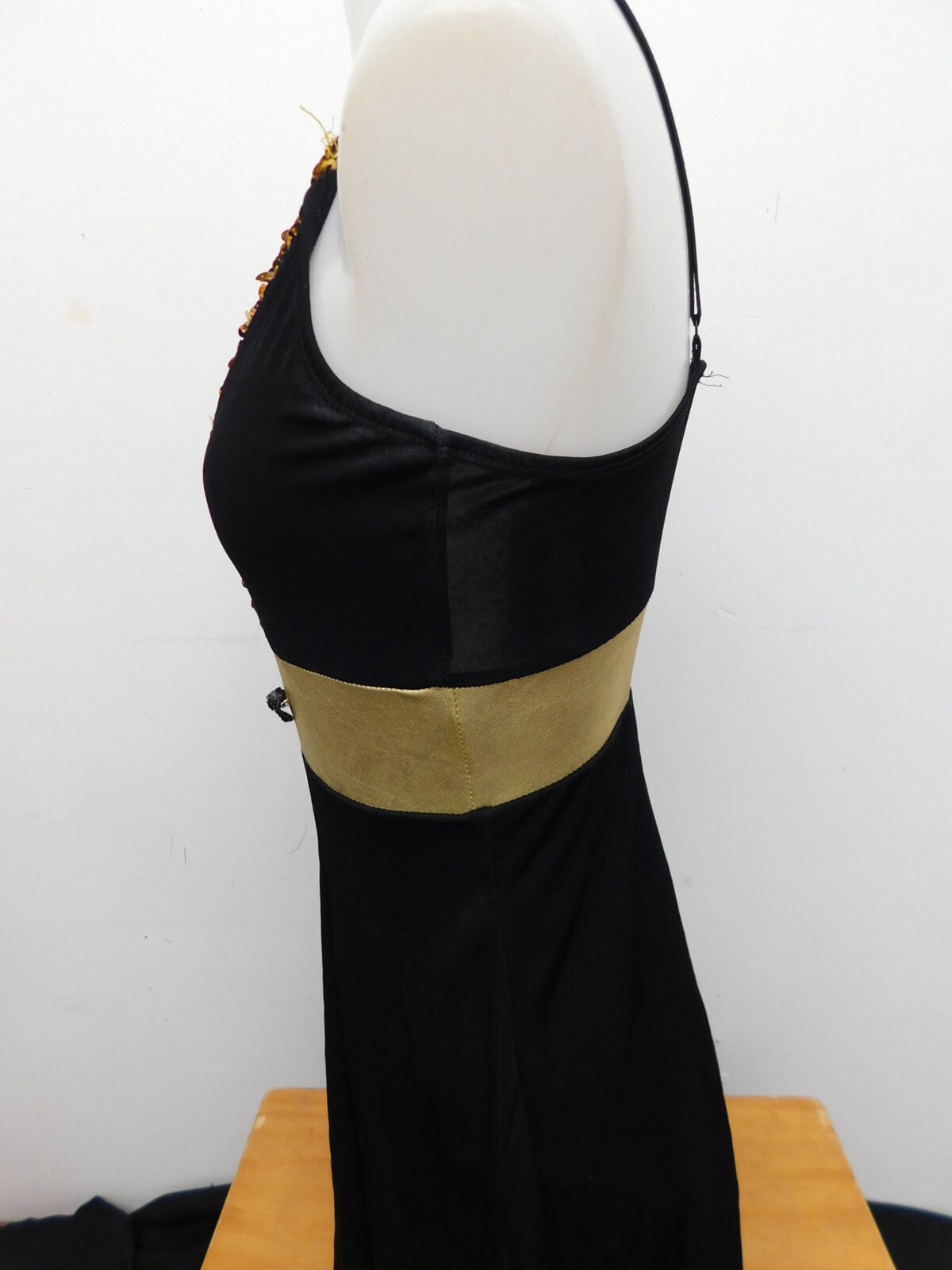 Pre-Owned Costume Dansco   Medium Adult Gold  Jazz