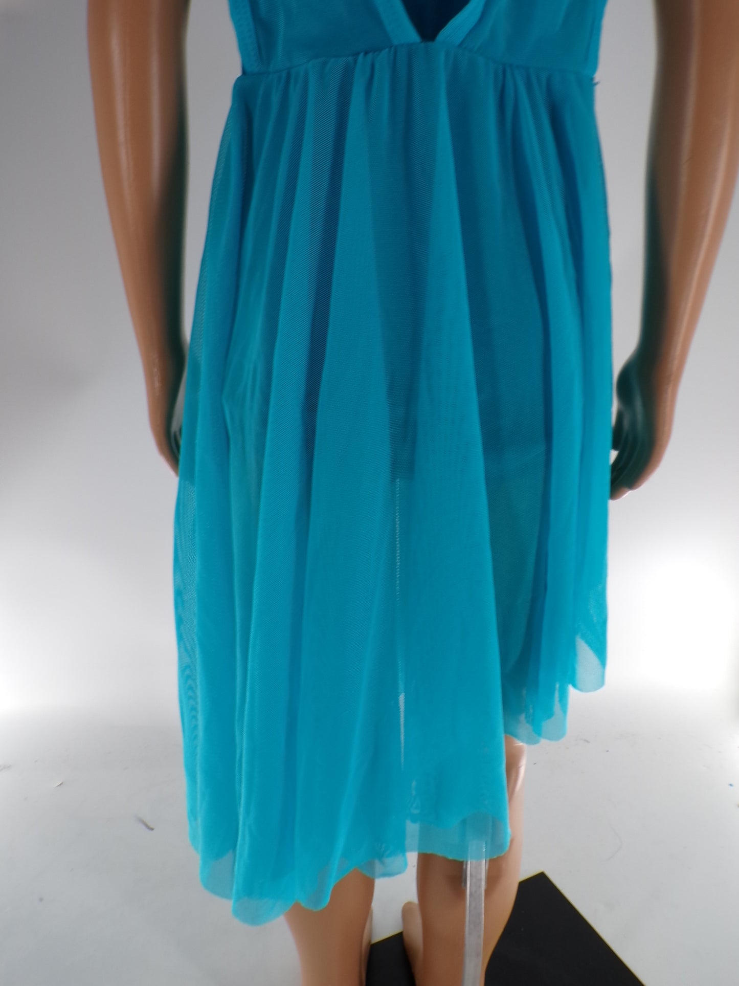 Pre-Owned Costume Curtain Call  P202 Medium Child Teal  Lyrical