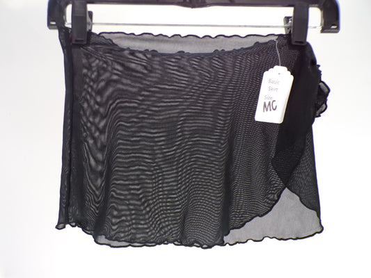 Pre-Owned Skirt Art Class   Medium Child Black  Ballet