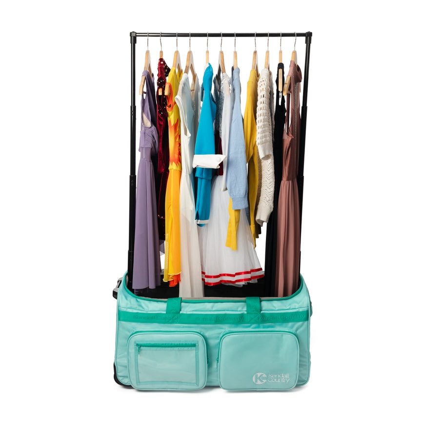 New Rolling Duffle with Garment Rack Kendall Country