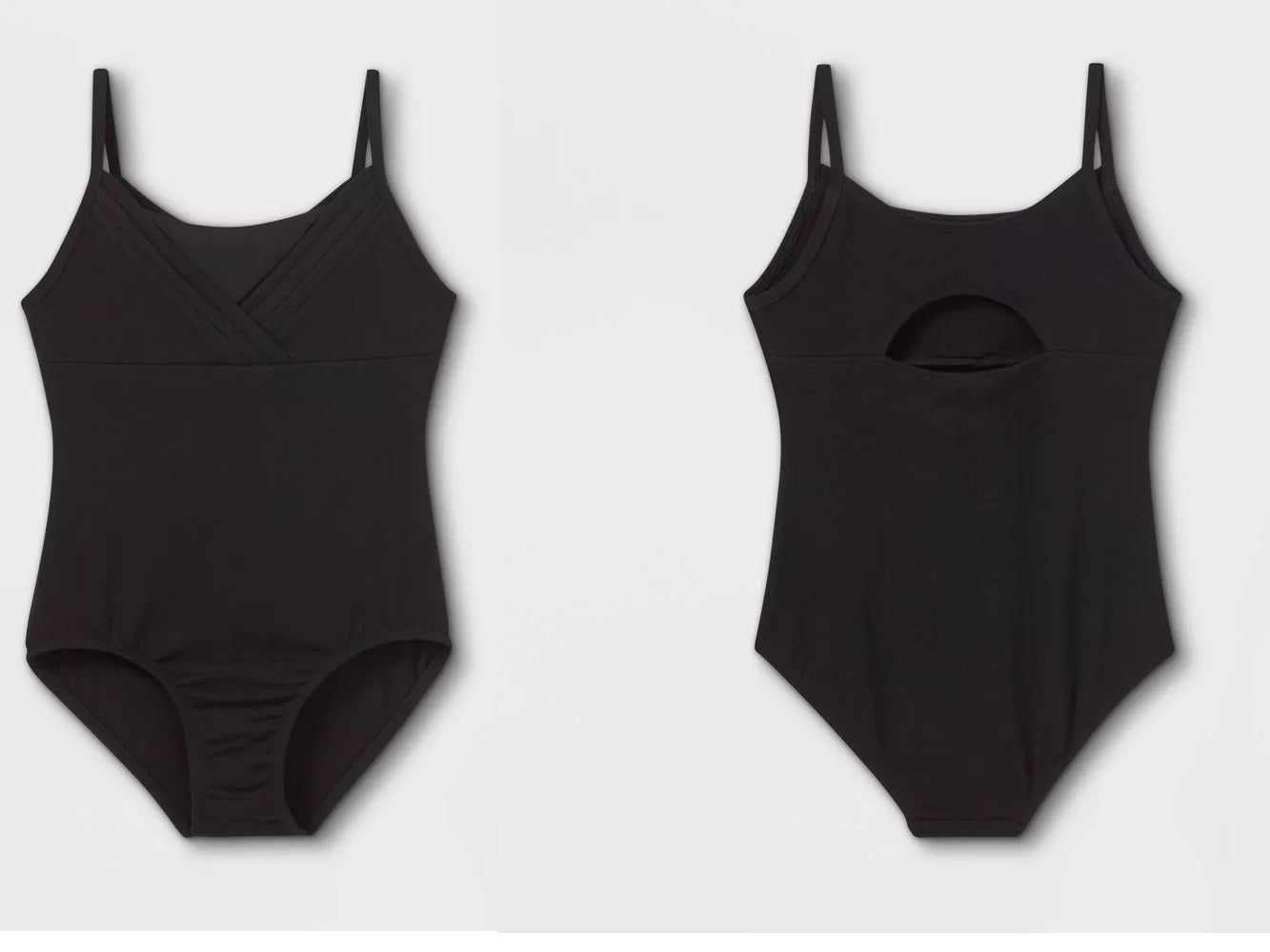 Pre-Owned Leotard Cat & Jack XL Child Black Ballet Tap Gymnastics