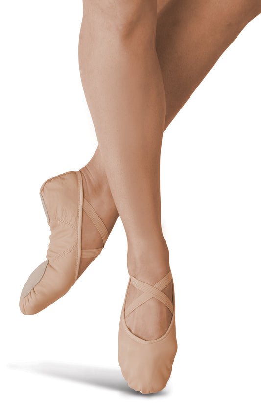 NEW Ballet Shoes by Danz N Motion 357 Leather Split Sole Adult Sizes