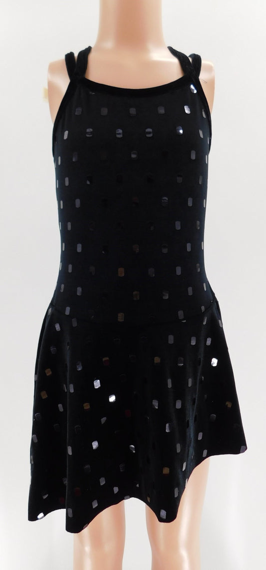 Pre-Owned Costume Wish Come True  V319 Small Adult Black Dress Jazz