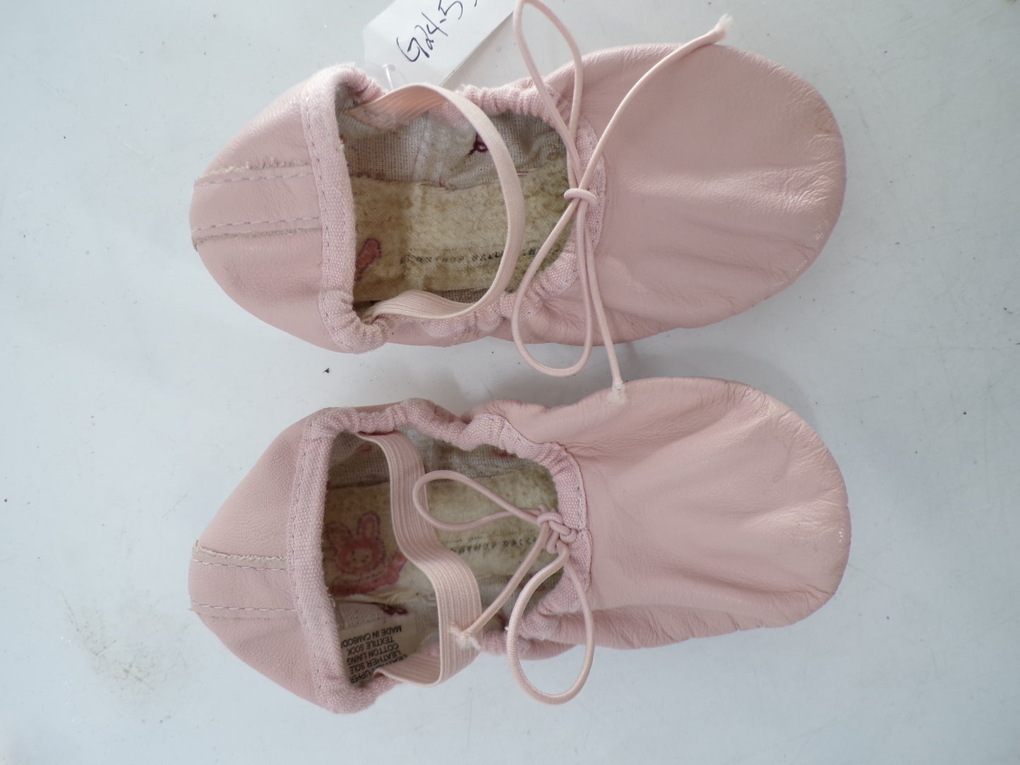 Pre-Owned Ballet Shoes Bloch Toddler 10.5M  Leather Single Strap Full Sole
