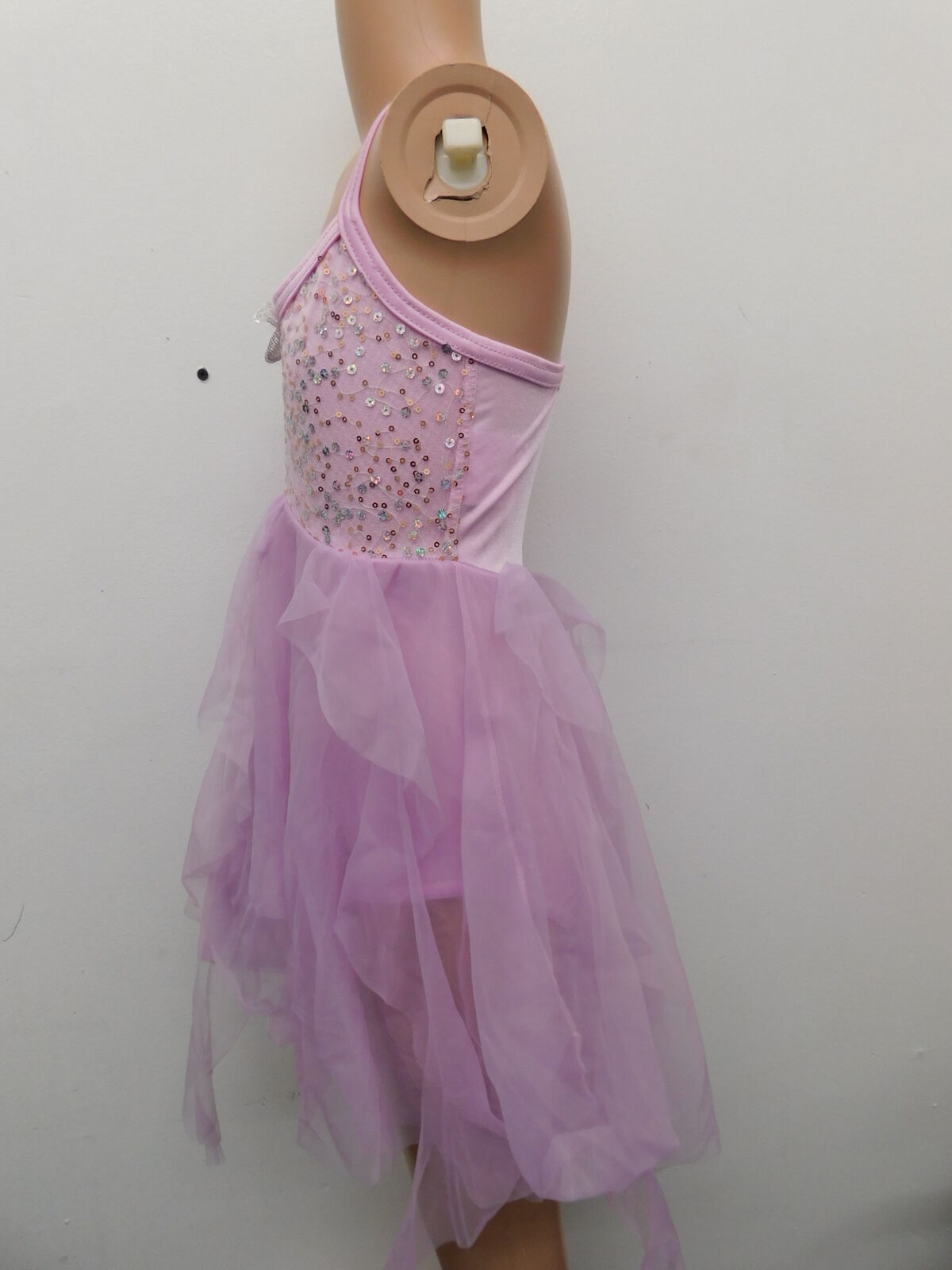 Pre-Owned Costume Costume Gallery   6x-7 Child Lavender Flowy Lyrical Ballet Sequin