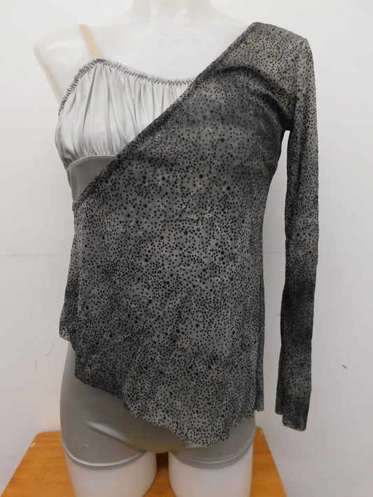 Pre-Owned Costume Curtain Call  P137 Medium Adult Gray  Contemporary