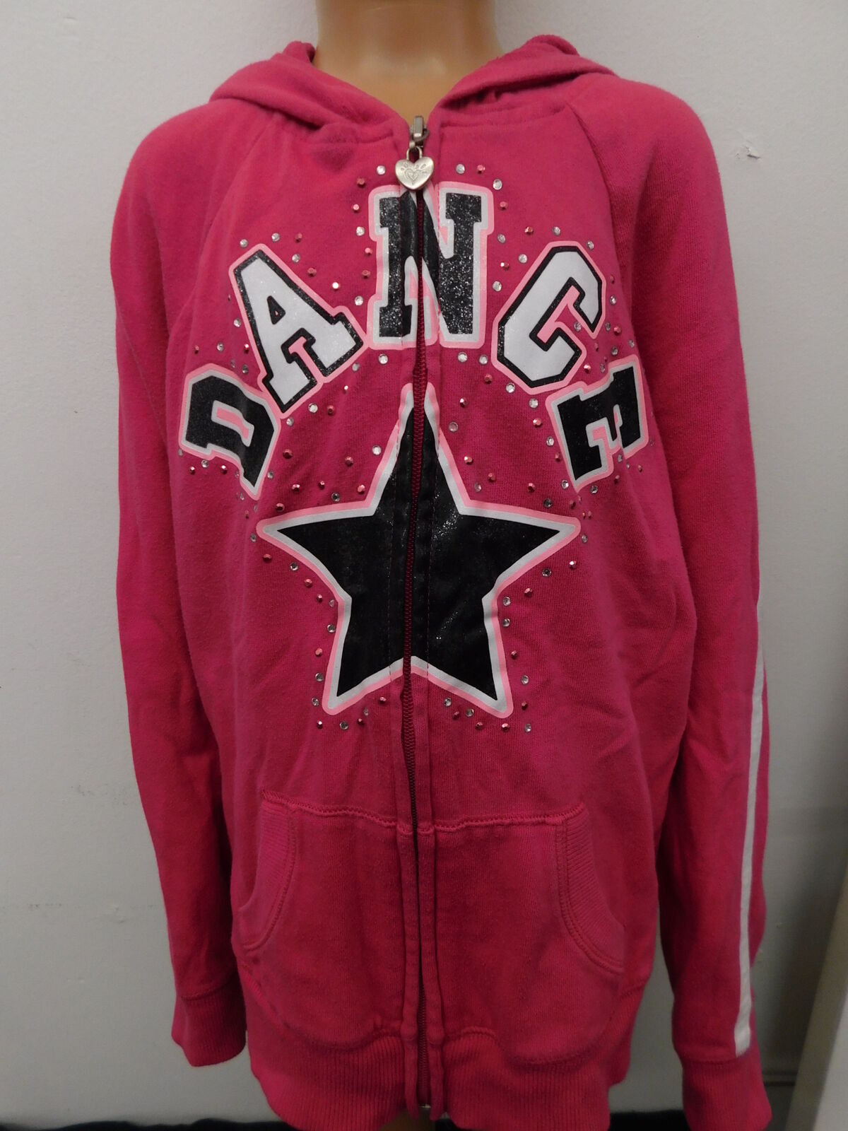Pre-Owned Jacket Justice   Large Child Dark Pink  Jazz