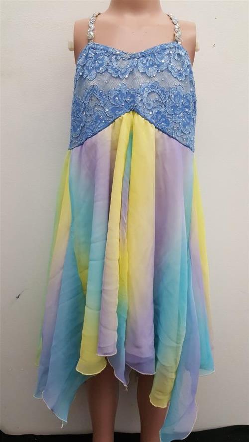 Pre-Owned Costume Gallery   Large Adult Blue Dress Contemporary