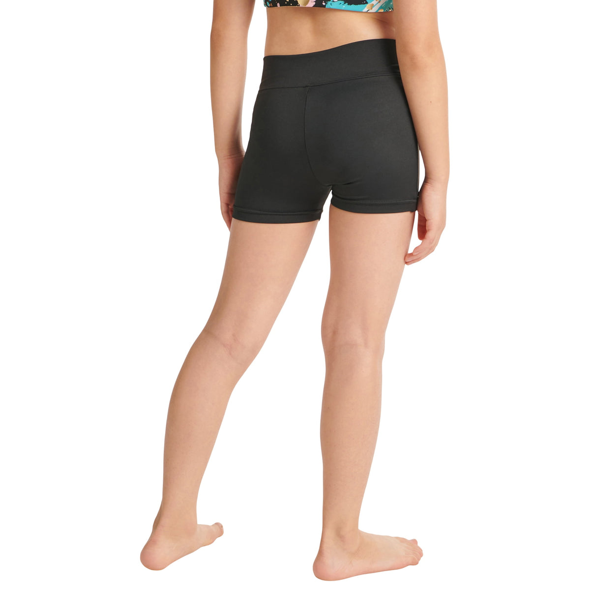 Pre-Owned Gynmastics Shorts Justice Large Child Black Jazz