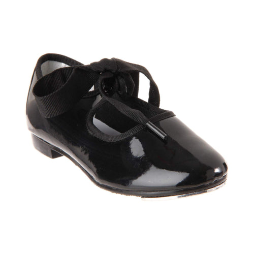 Pre-Owned Tap Shoes Dance Class Little Kid 13M Tyette Leather  Student