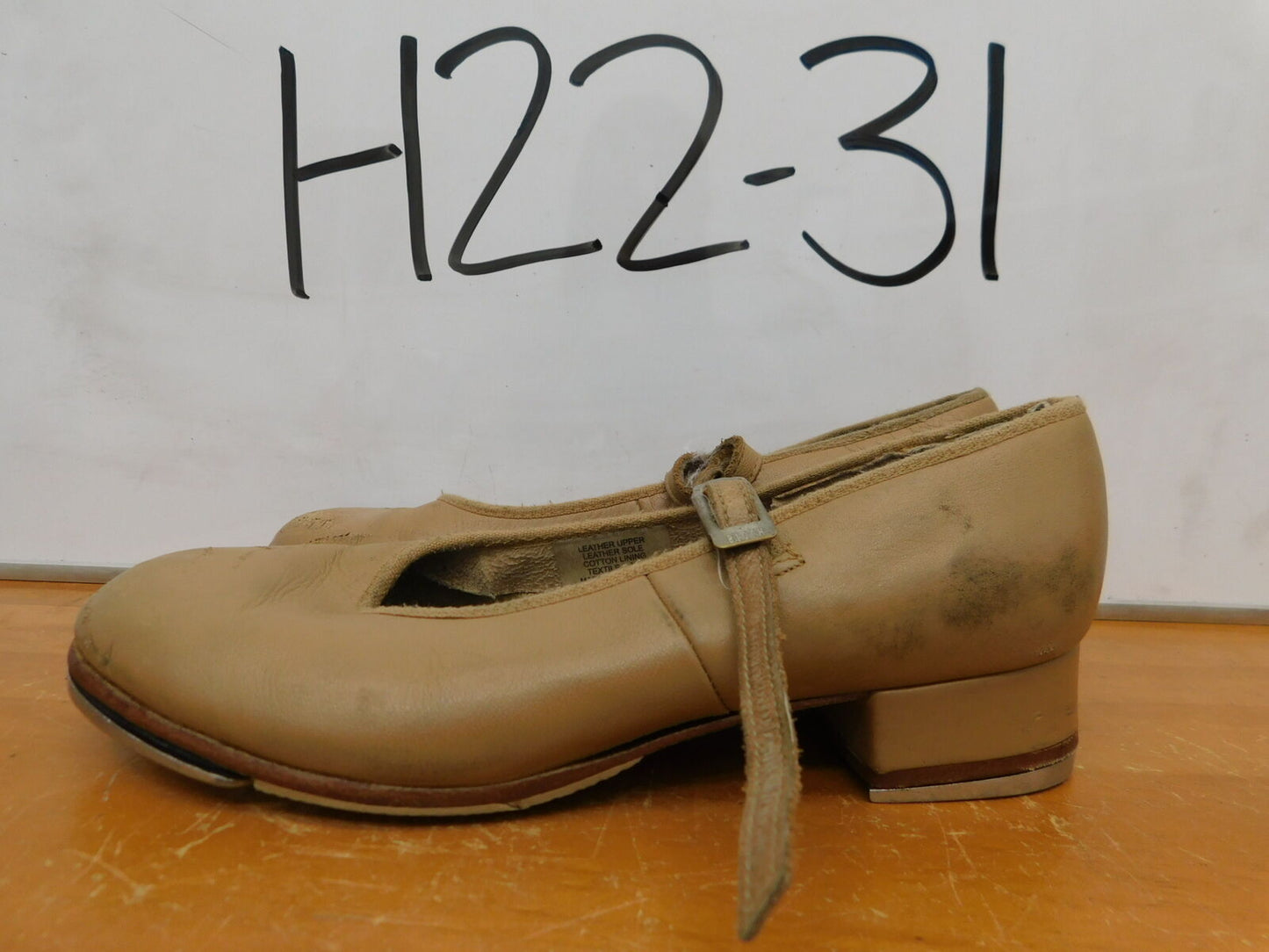 Pre-Owned Tap Shoes Bloch Adult 5M Mary Jane Leather Buckle