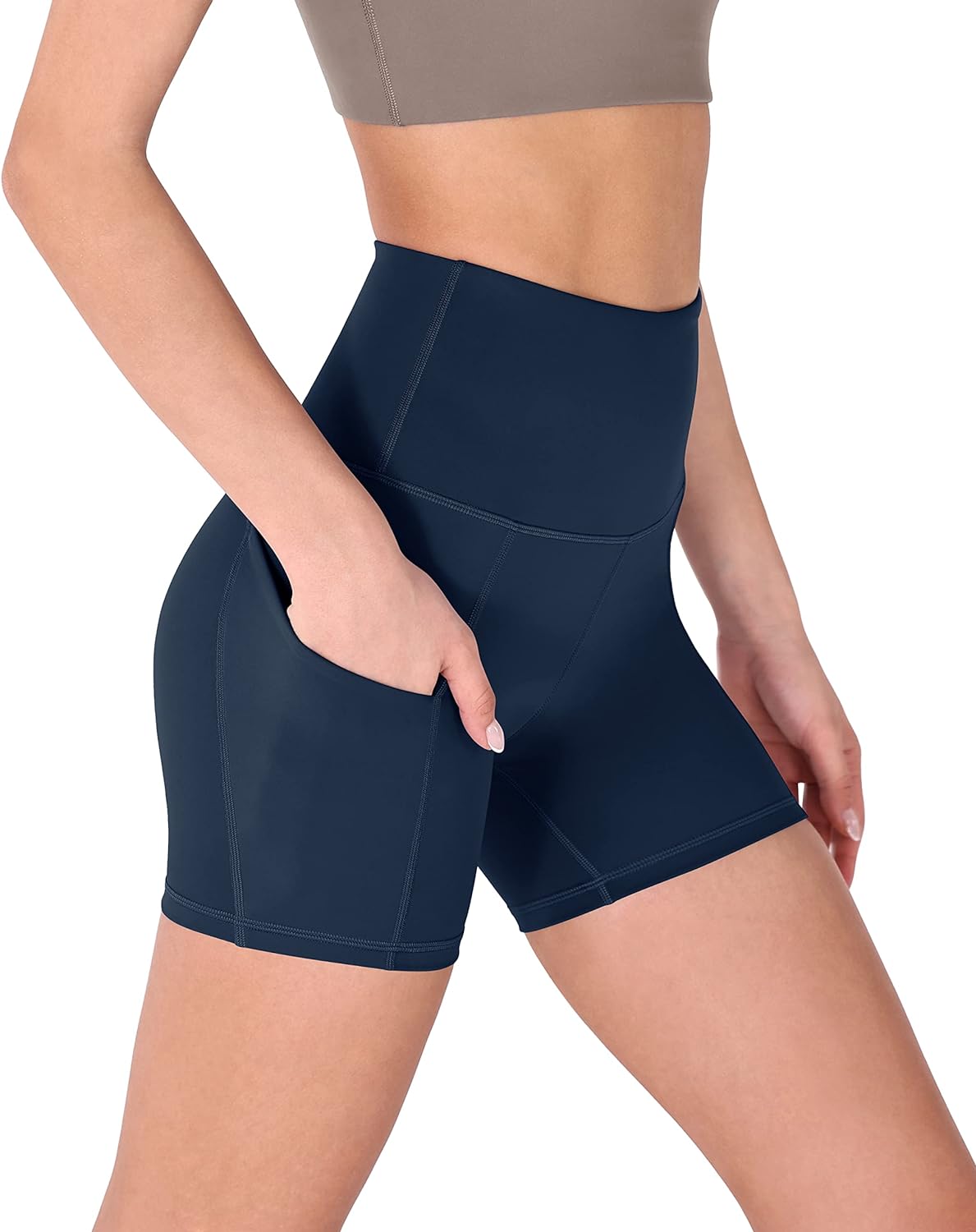 Pre-Owned Shorts ODODOS   XS Adult Blue  Jazz