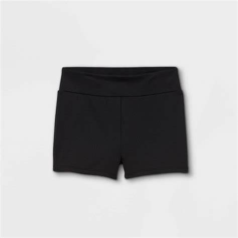Pre-Owned Shorts Small Child Black Athletic Works Gymnastics Dance Compression