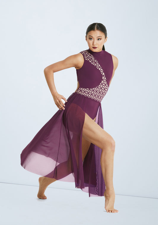 Pre-Owned Costume Balera  D10765 Medium Adult Eggplant  Lyrical