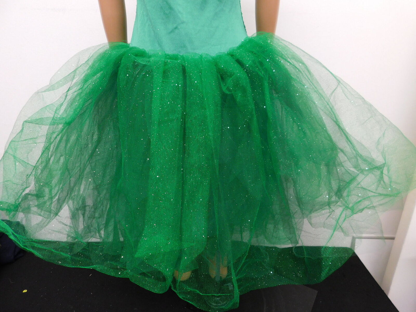 Pre-Owned Costume Curtain Call  E781 Large Child Kelly Green  Ballet