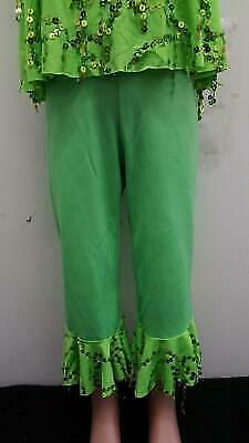 Pre-Owned Costume Curtain Call  E3983 Small Child Lime Green  Jazz