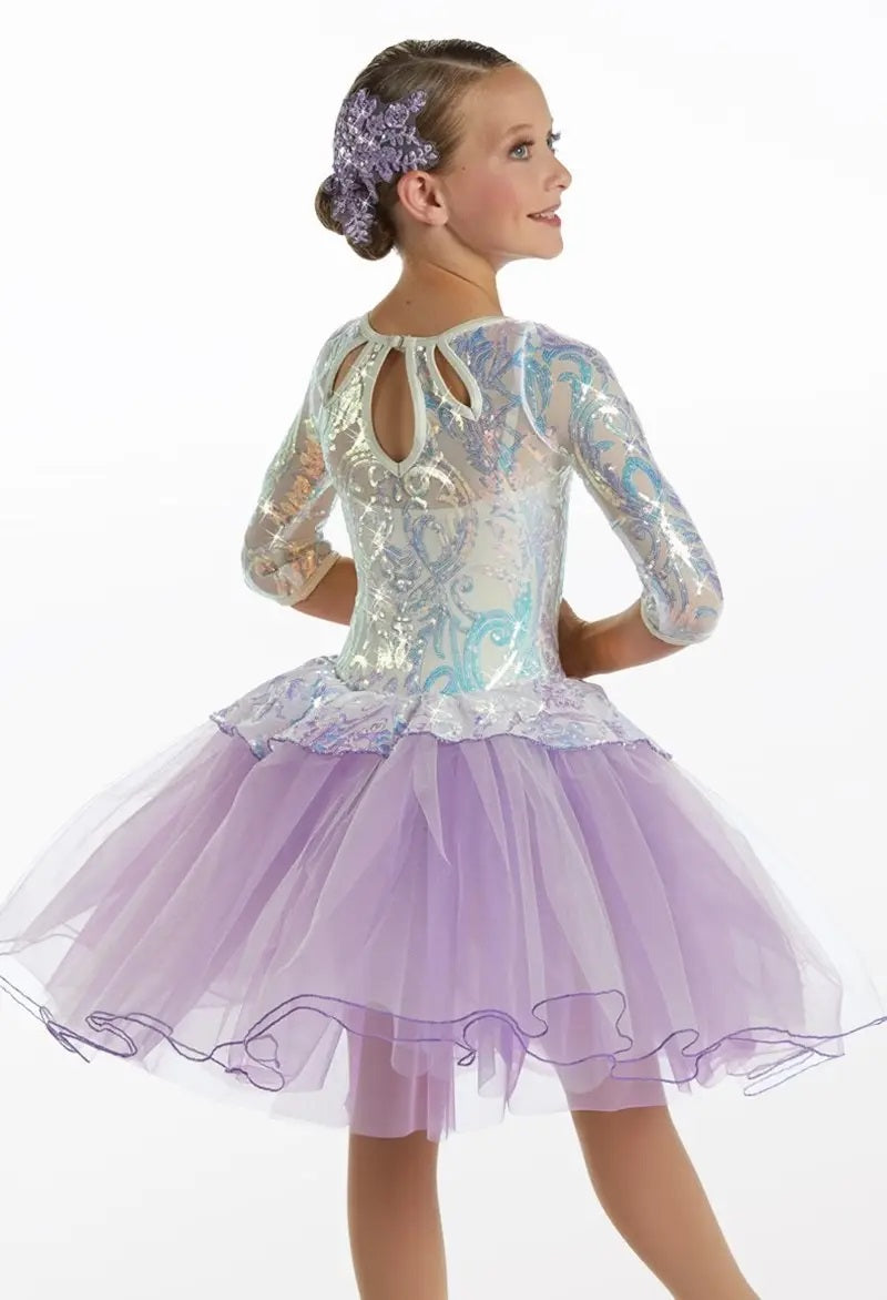 Pre-Owned Costume Weissman 16262 Small Adult Lavender Tutu Ballet Sequin