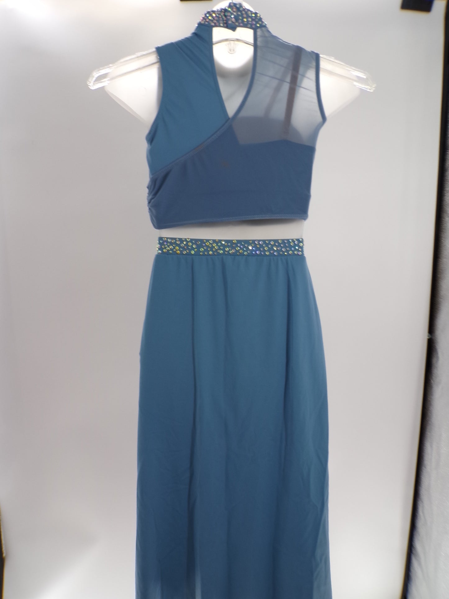 Pre-Owned Costume 10th House TH23127 Small Adult Blue Rhinestones Contemporary