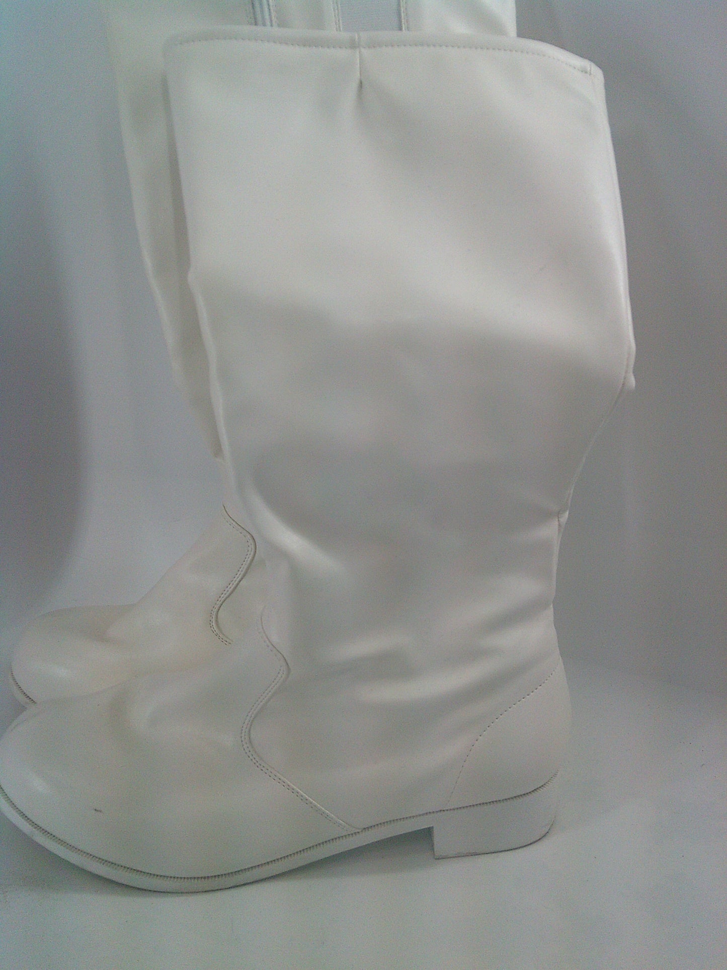 Pre-Owned Parade Shoes Gotham  12M Knee High  Zip Up Rubber