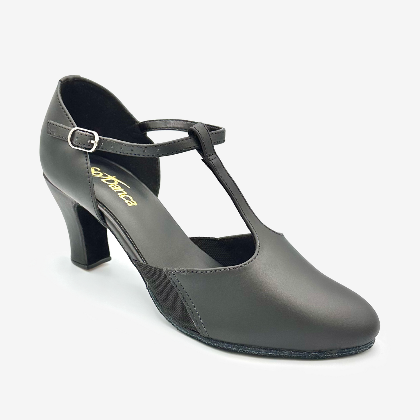 NEW Jazz Shoes So Danca Adult Sizes Character Leather T-Strap Leather