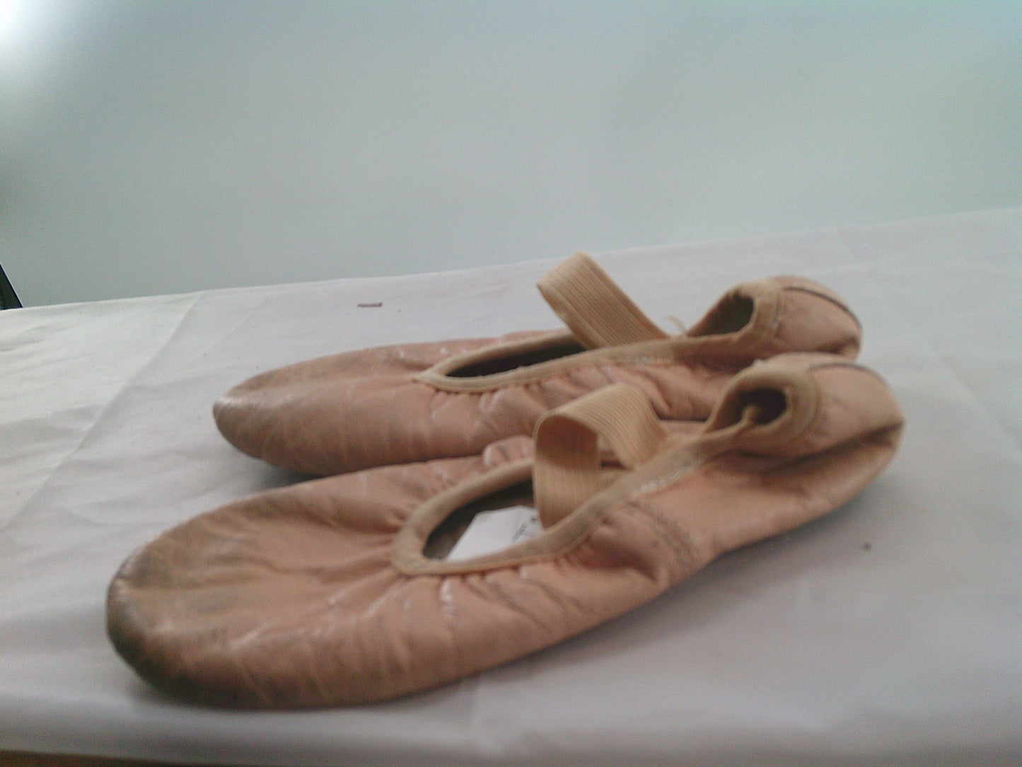 Pre-Owned Ballet Shoes ABT Kids 1M  Leather Single Strap Full Sole
