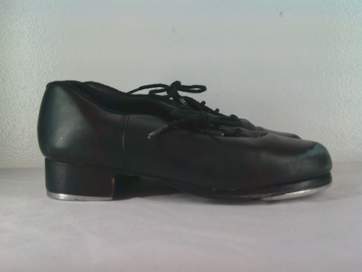 Pre-Owned Black Shoes Capezio Youth 4M Oxford  Lace Up Full Sole