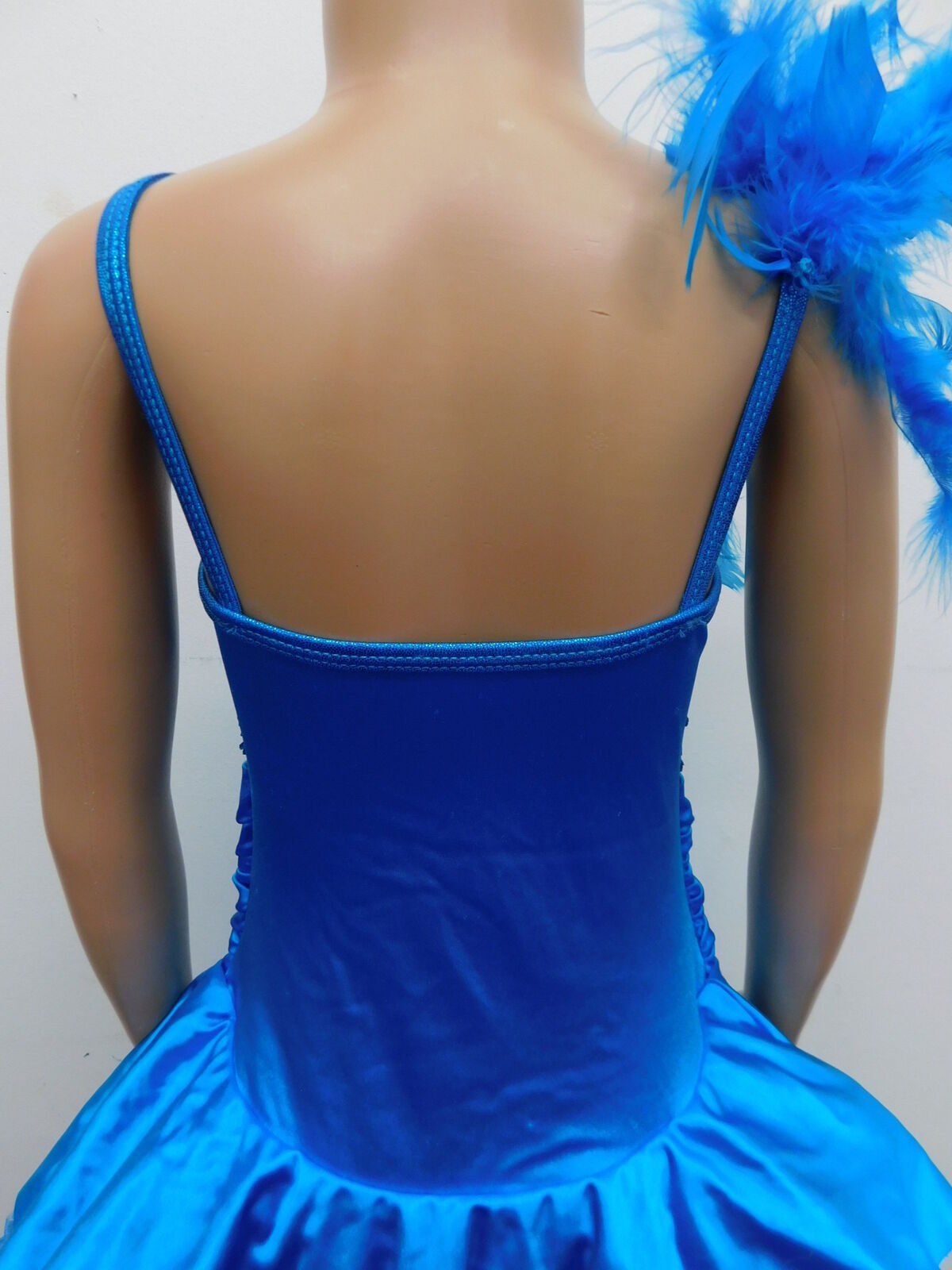 Pre-Owned Costume Curtain Call  E1231 Medium Child Turquoise  Jazz