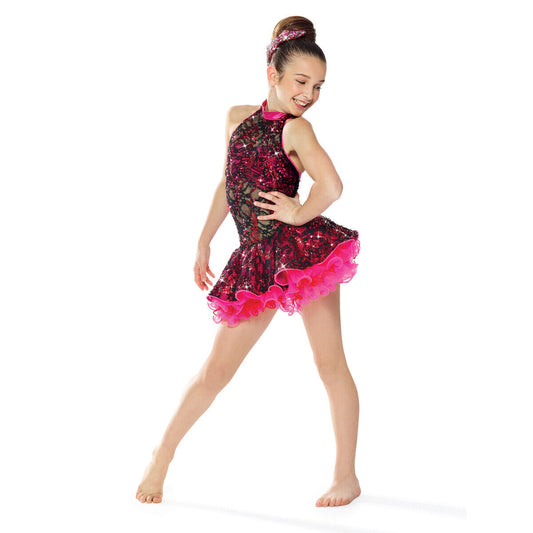 Pre-Owned Costume Tenth House  TH18107 Medium Child Hot Pink  Jazz
