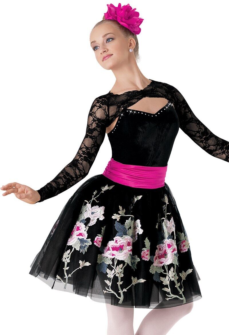 Pre-Owned Costume Weissman  8857 Small Adult Hot Pink Romantic Tutu YAGP Pointe Ballet