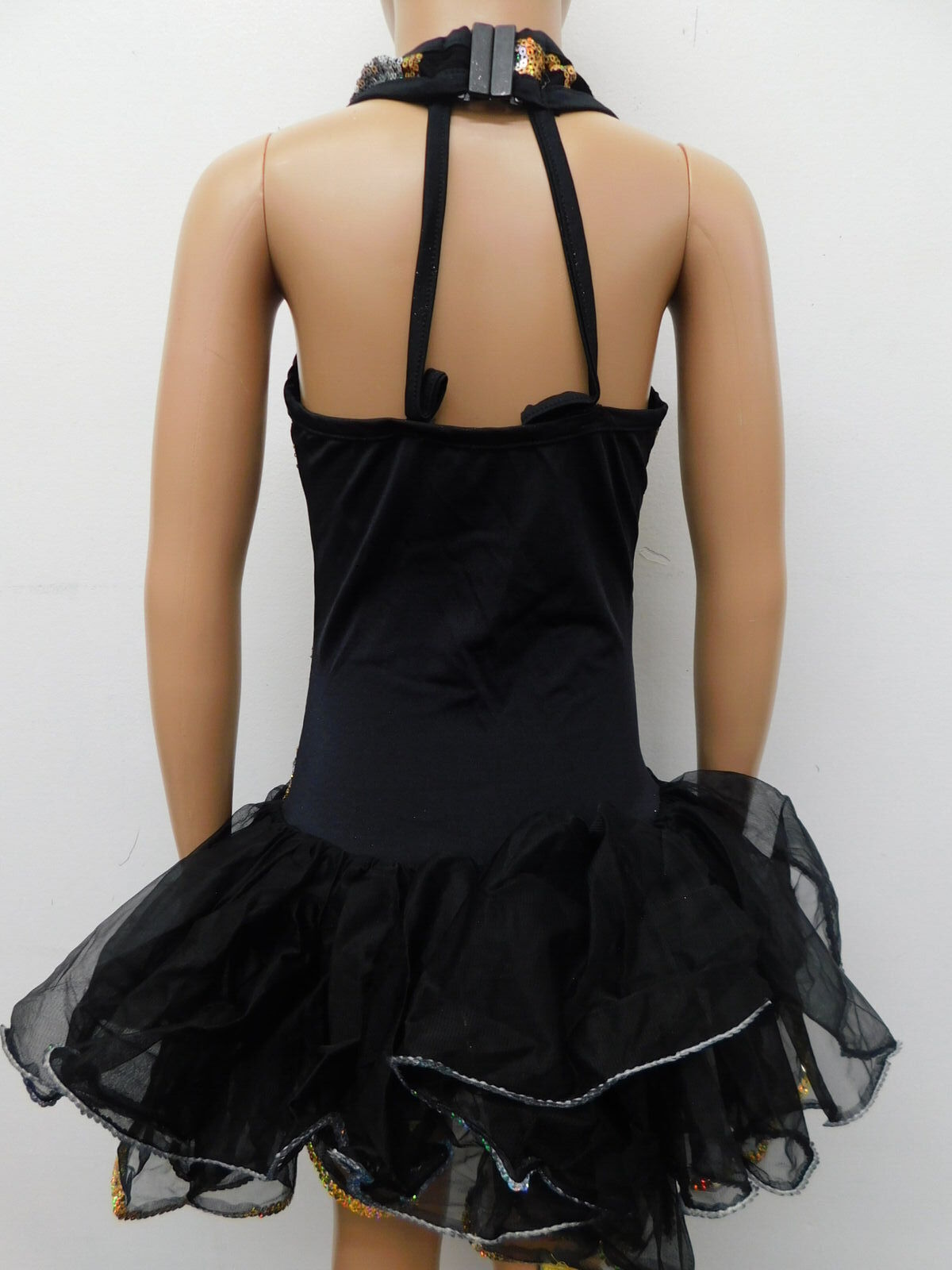 Pre-Owned Costume Dansco   Medium Child Black  Jazz