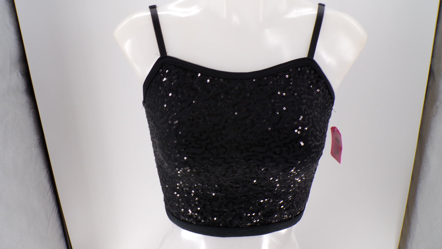 Pre-Owned Sports Bra Weissman 11352 Medium Child Black Jazz