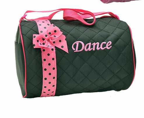 New Quilted Duffle with bow by tyvm 44012 Multiple Prints Ballet Tap Jazz