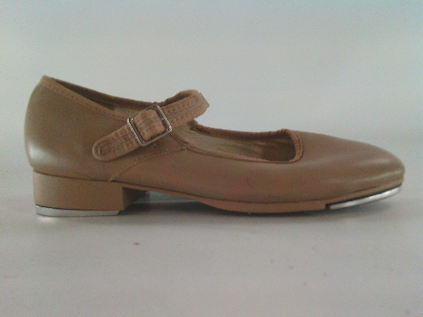 Pre-Owned Tap Shoes Capezio Adult 5.5M Mary Jane Leather Buckle Student