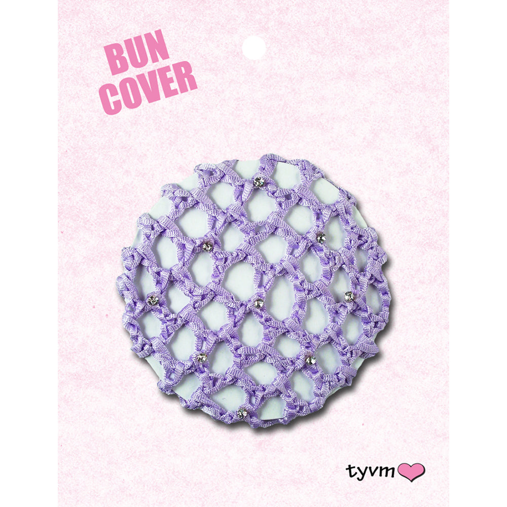 New Bun Cover from tyvm Braided with rhinestones Small 3" Ballet