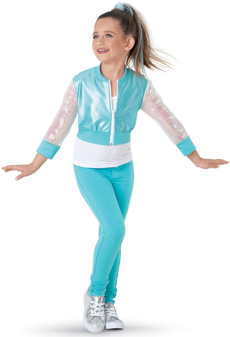 Pre-Owned Jacket Weissman  10019 Intermediate Child Turquoise  Jazz