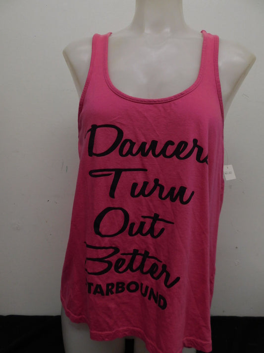 Pre-Owned Tank BoxerCraft   Medium Adult Pink  Jazz