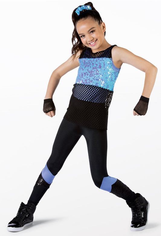 Pre-Owned Costume Weissman  14192 Small Child Blue  Jazz