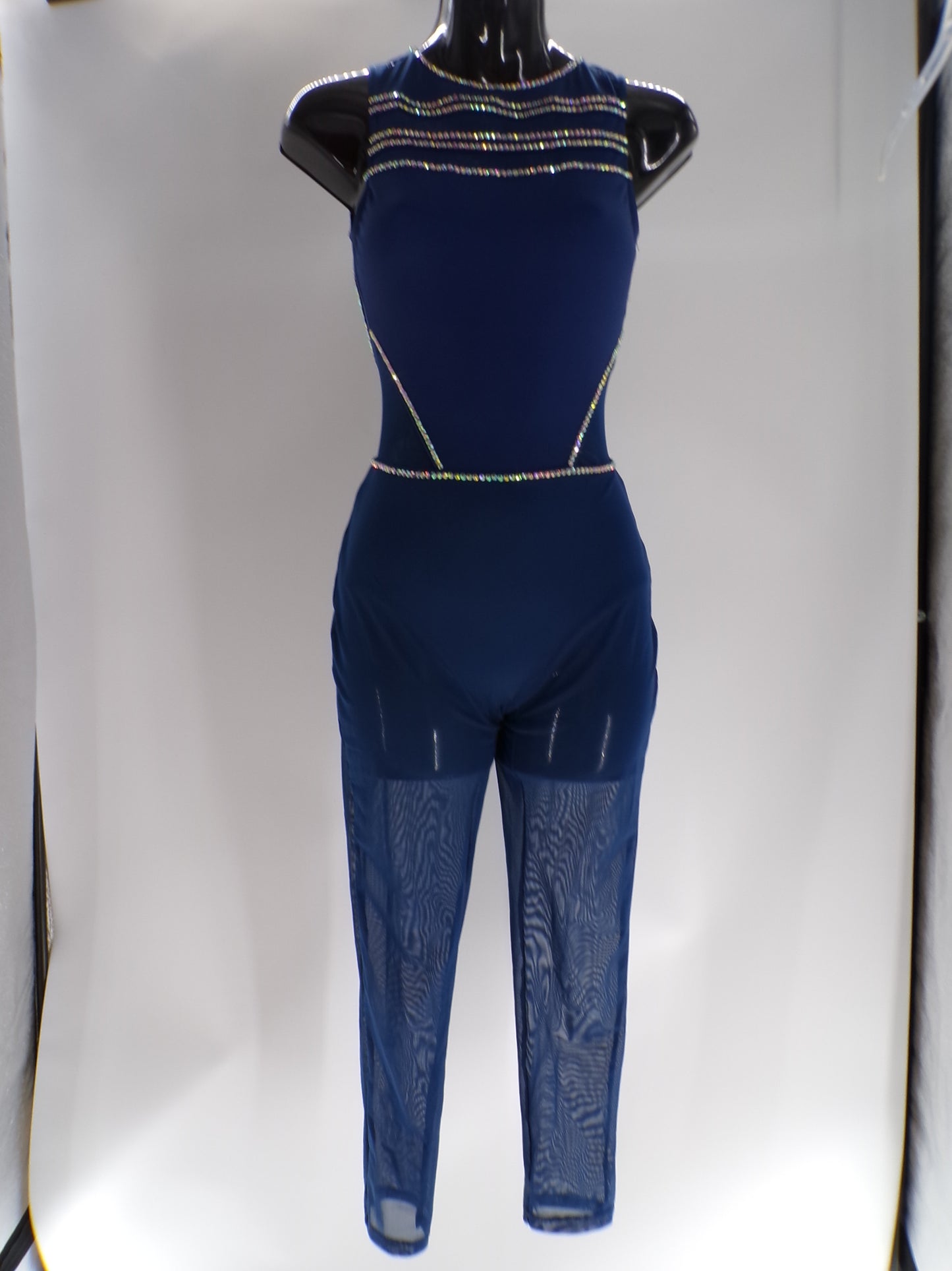 Pre-Owned Costume Weissman  MT11422 Small Adult Navy Blue  Jazz