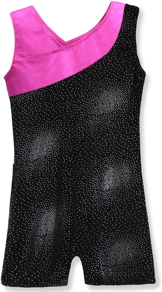 Pre-Owned Biketard Vegue   Large Child Pink  Acro Tumbling