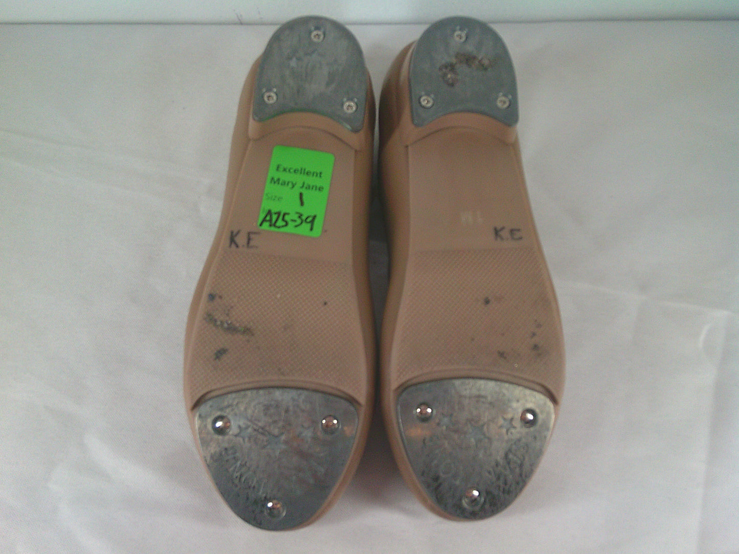 Pre-Owned Tap Shoes Danshuz Big Kid 1M Mary Jane  Buckle