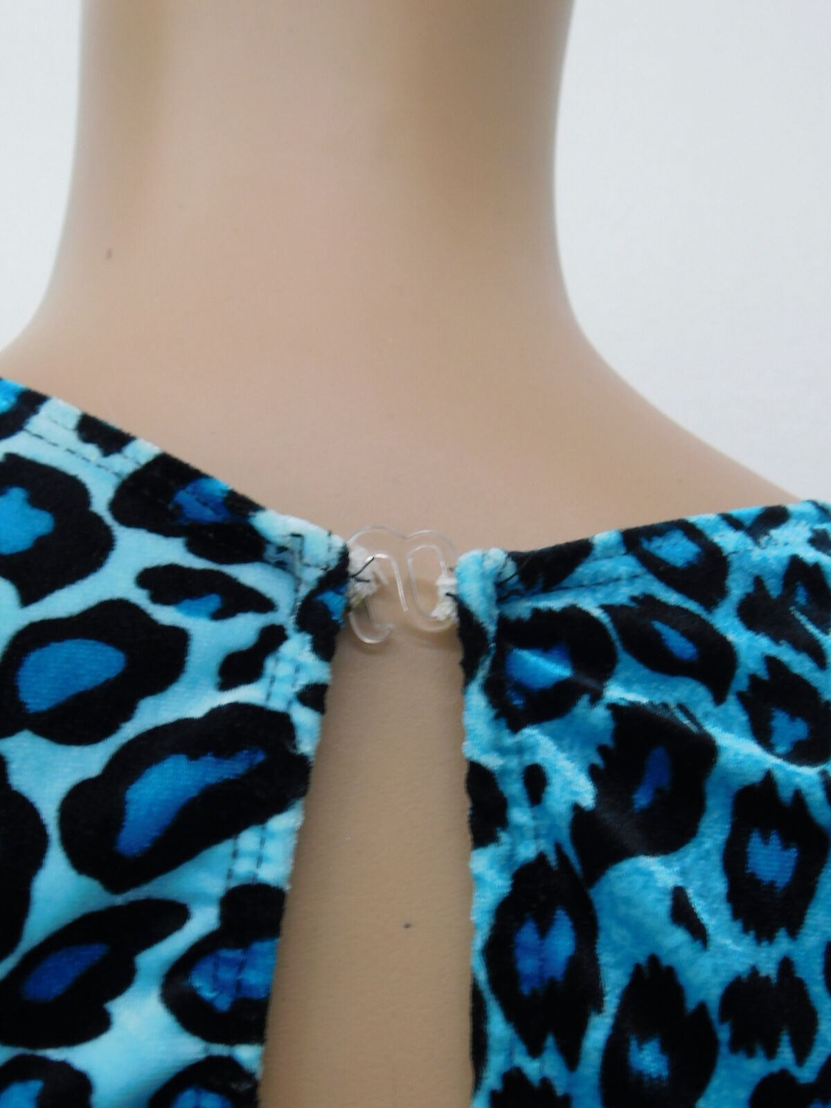 Pre-Owned Costume Dansco   Large Adult Turquoise  Jazz