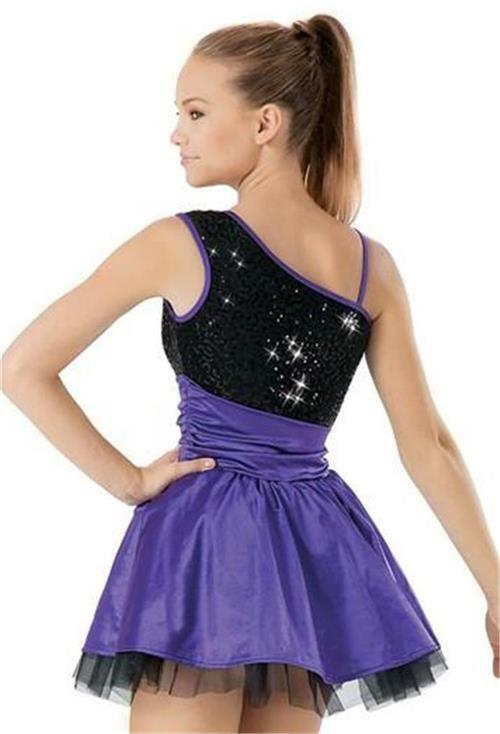 Pre-Owned Costume Balera D8177 Large Child Lime Green Jazz Pageant