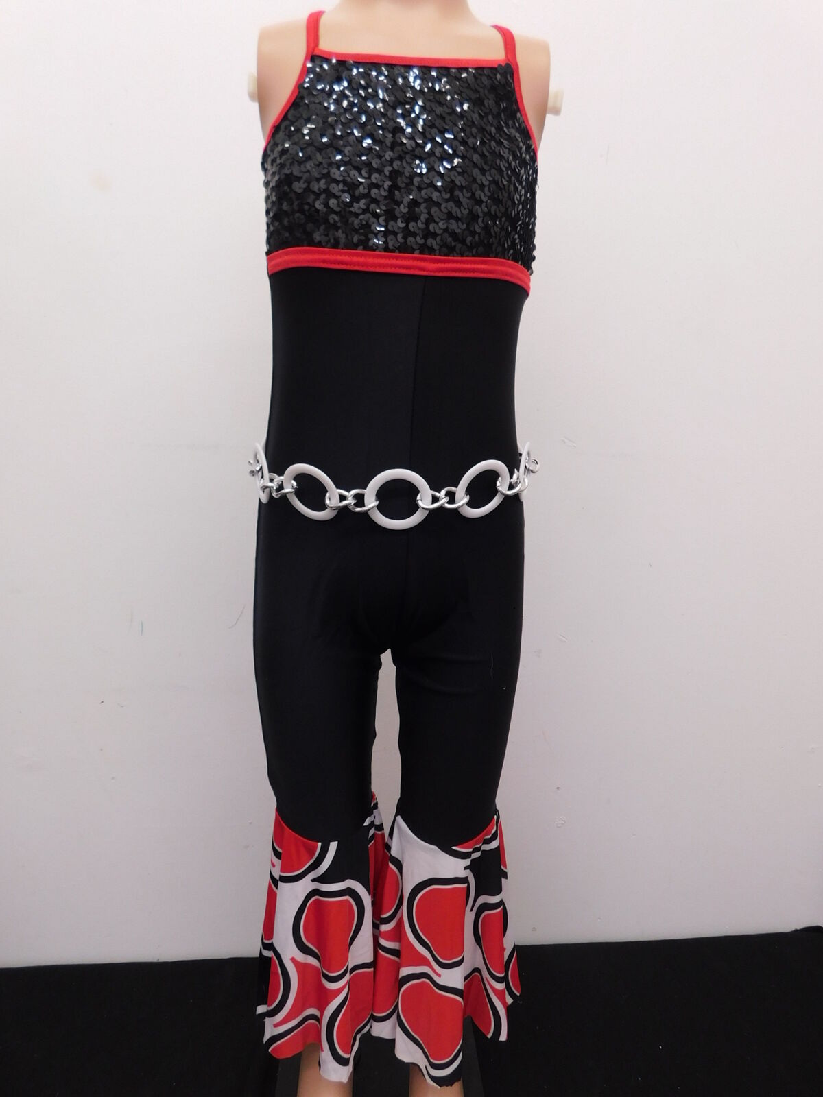 Pre-Owned Costume Dansco   Small Child Red  Jazz