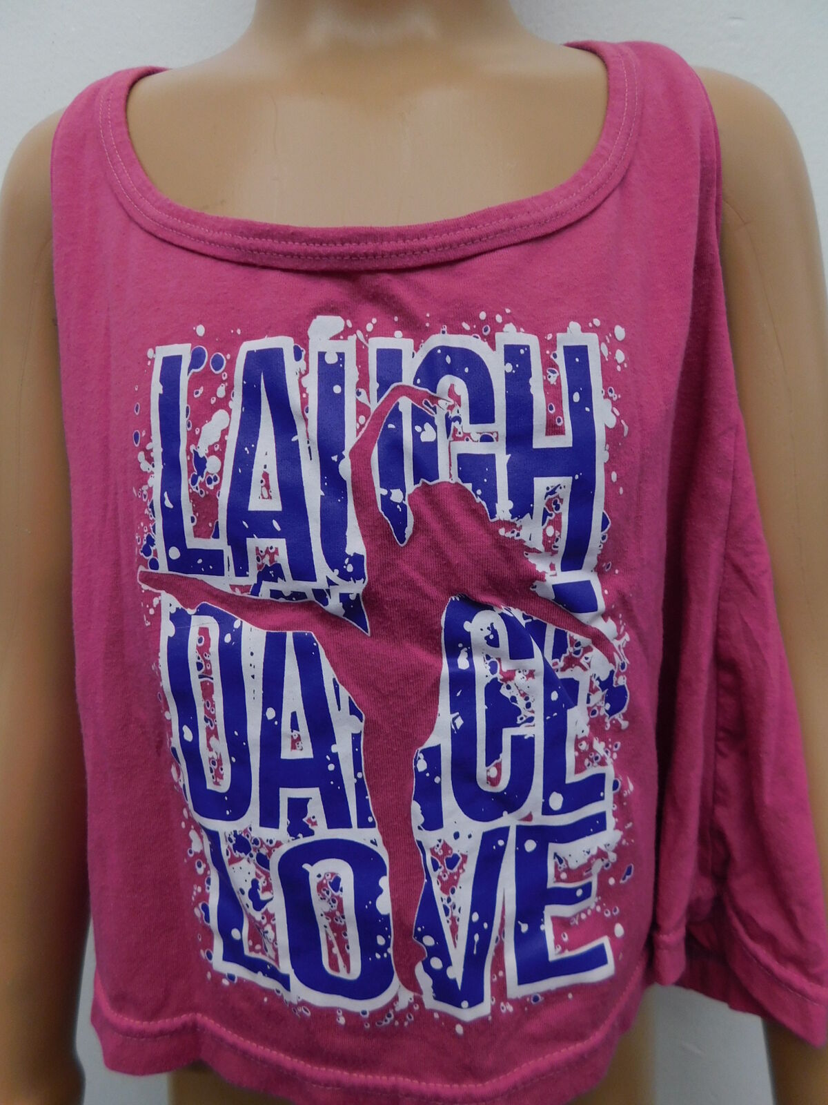 Pre-Owned Tank Heart & Soul   Large Child Pink  Jazz