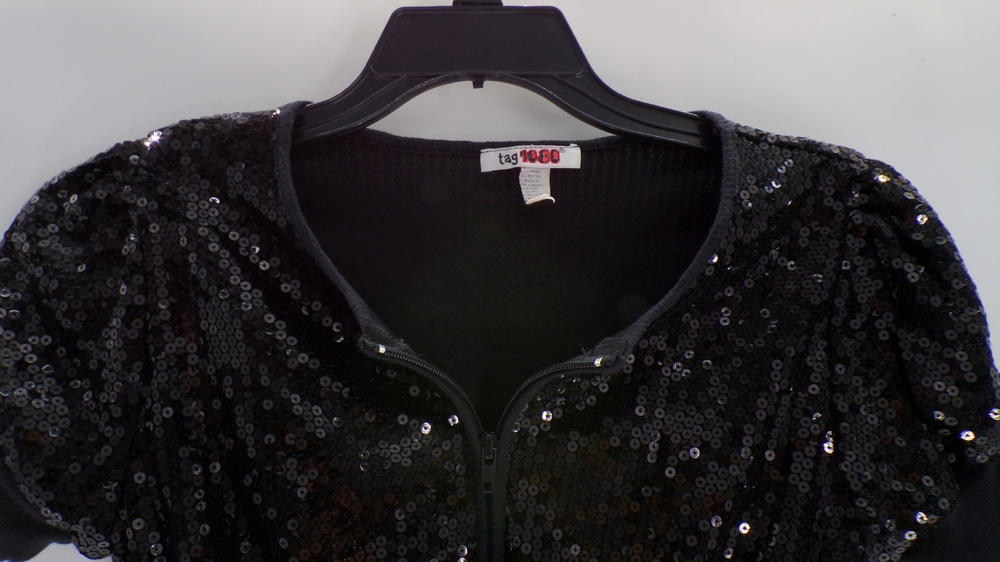 Pre-Owned Jacket Tag 1080  10705 Small Child Black  Jazz