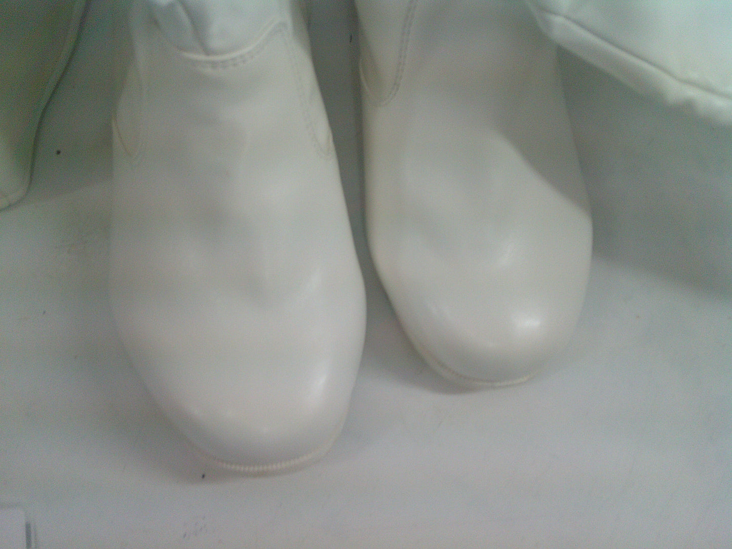 Pre-Owned Parade Shoes Gotham  9M Knee High  Zip Up Rubber