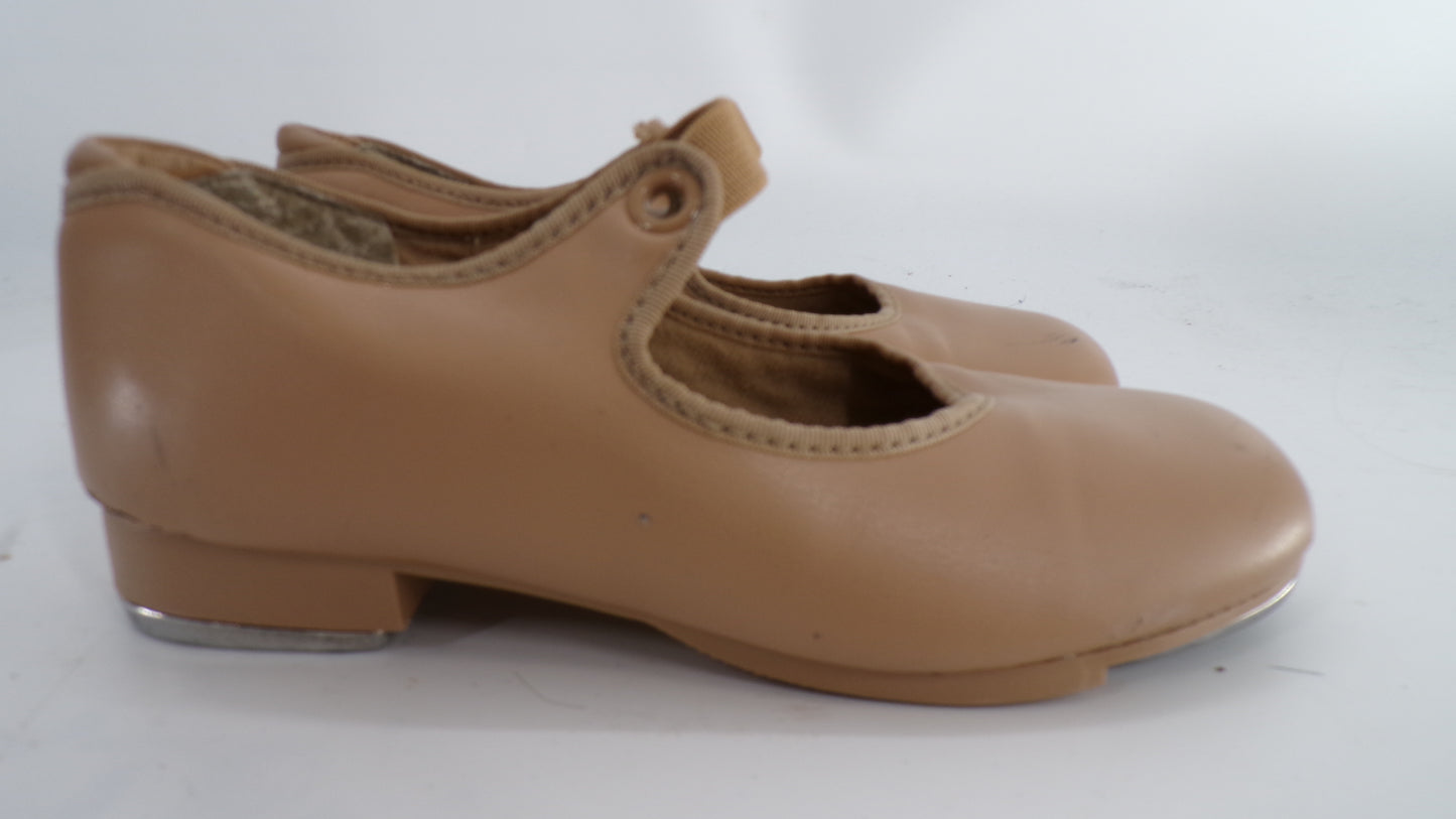 Pre-Owned Tap Shoes Capezio Little Kid 11.5W Tyette Man Made Ribbon or Elastic Student