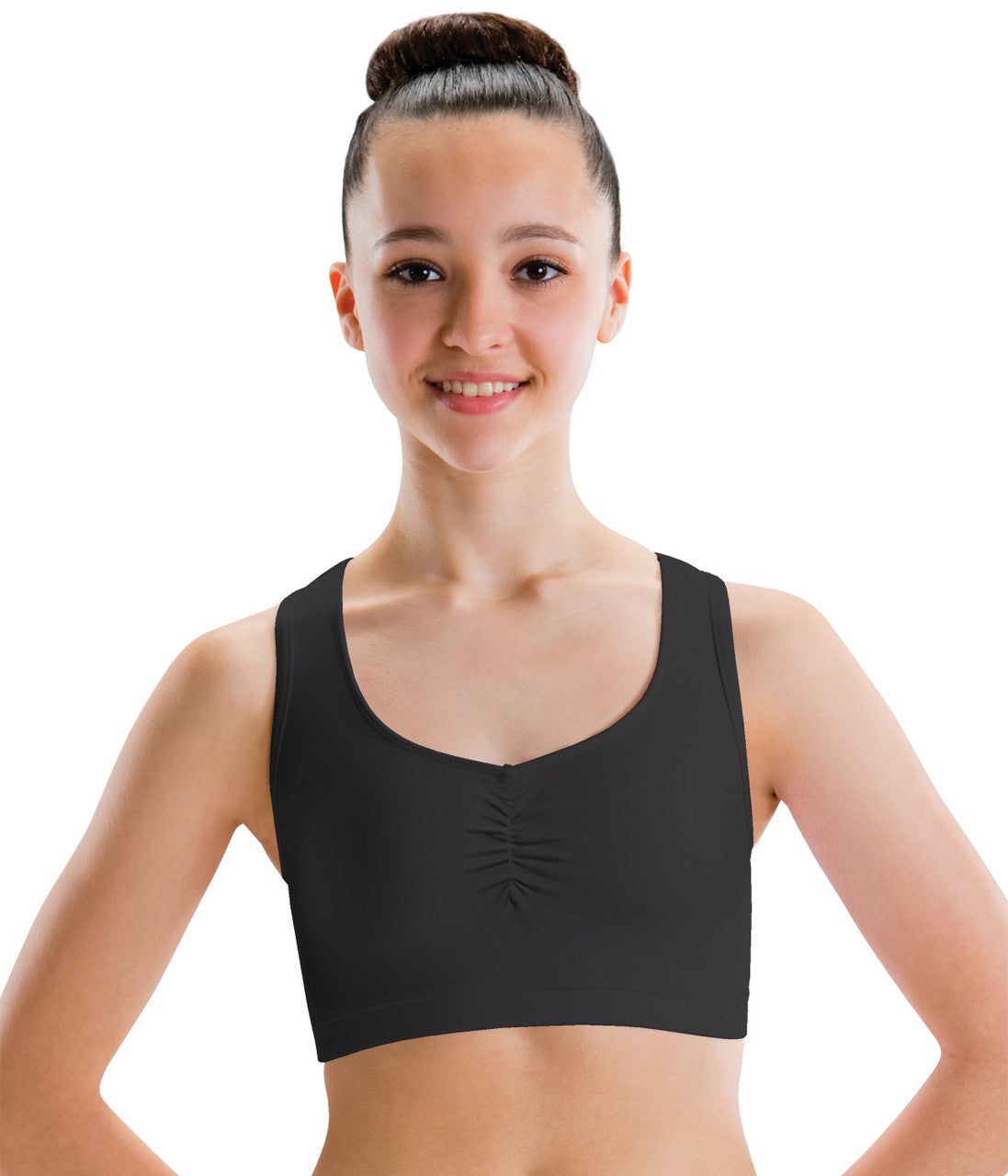 Pre-Owned Sports Bra Motionwear  3060 Large Child Black  Jazz