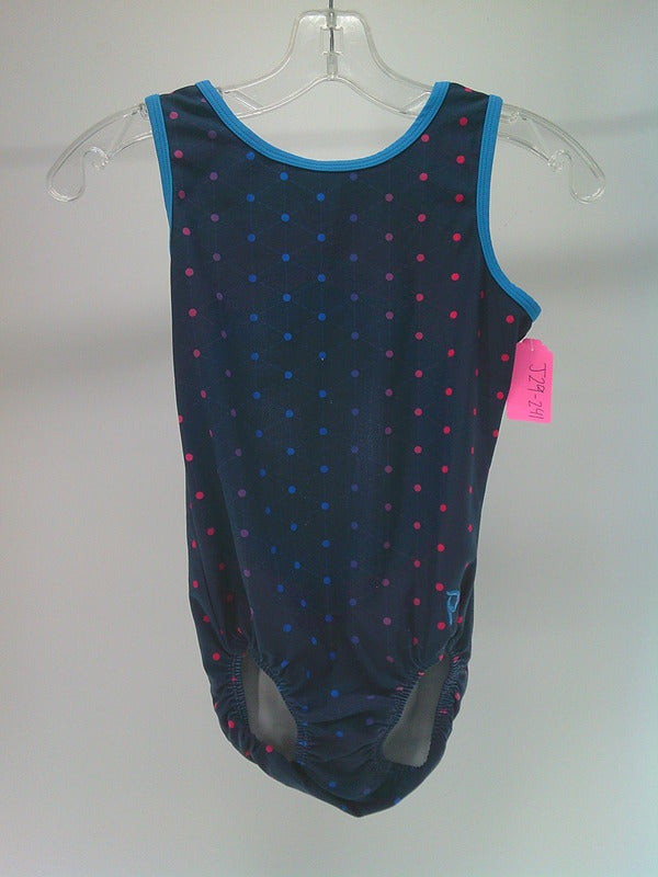 Pre-Owned Leotard Plum   Small Adult Navy Blue  Acro Tumbling